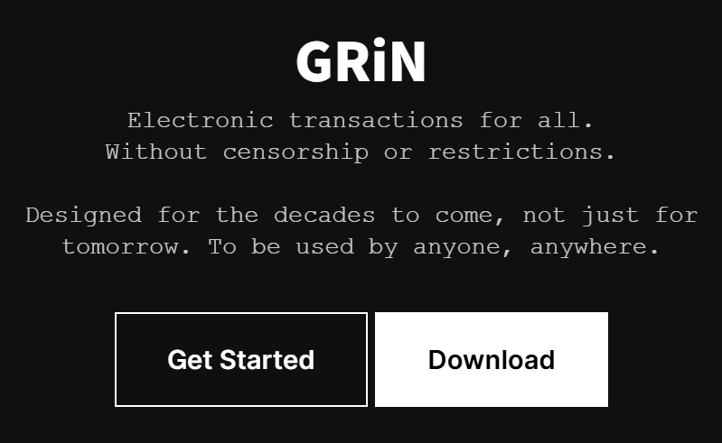 古灵币（GRIN）